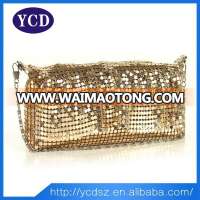 Alibaba China Beauty Gold Sequin Woman Hand Evening Clutch Bag