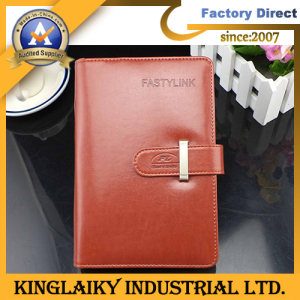 Classic PU Cover Notebook with Logo for Promotion (N-02)